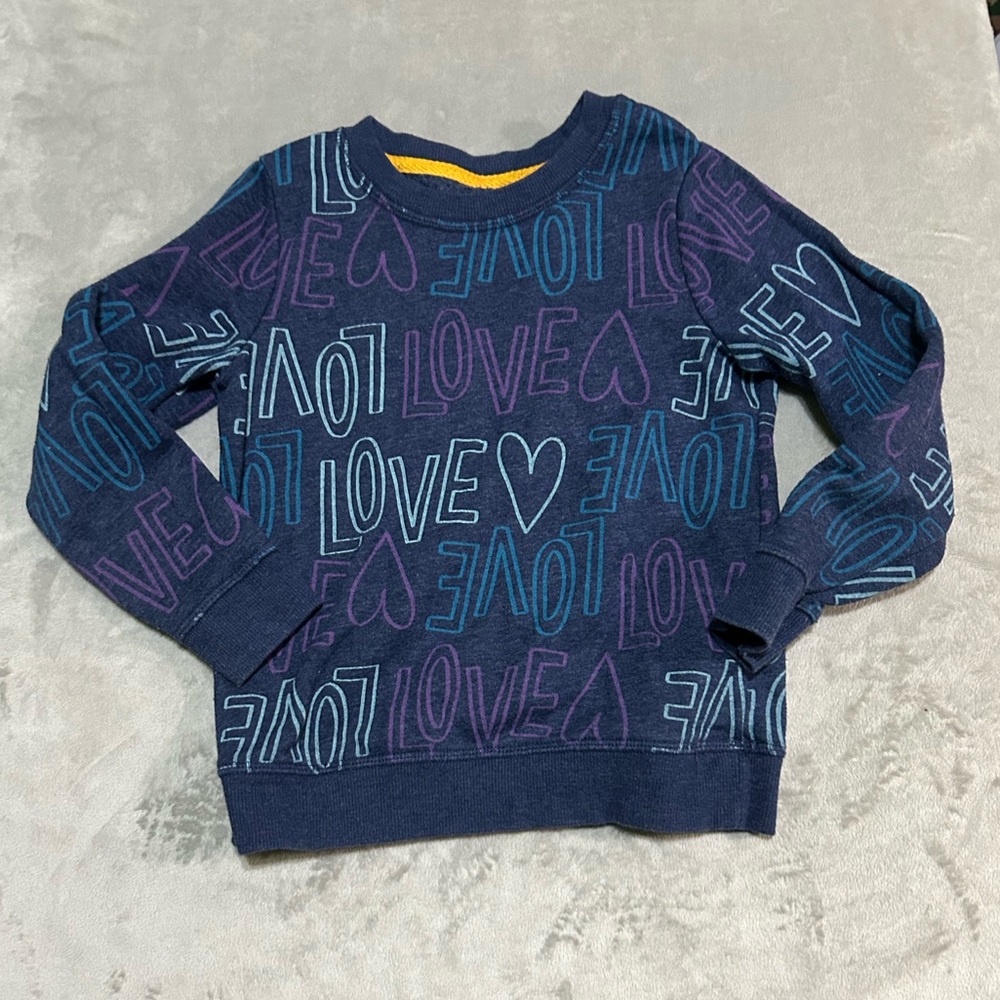 Cat & Jack Blue Graphic Sweatshirt